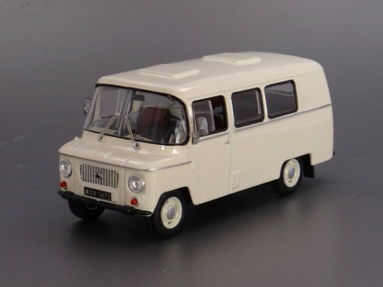 ZSD Nysa 521 1968 Kultowe Auta PRL-u, 1/43 scale diecast model car