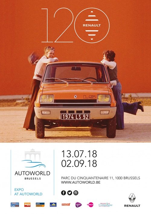 Renault 120 Years exhibition, Autoworld Brussels