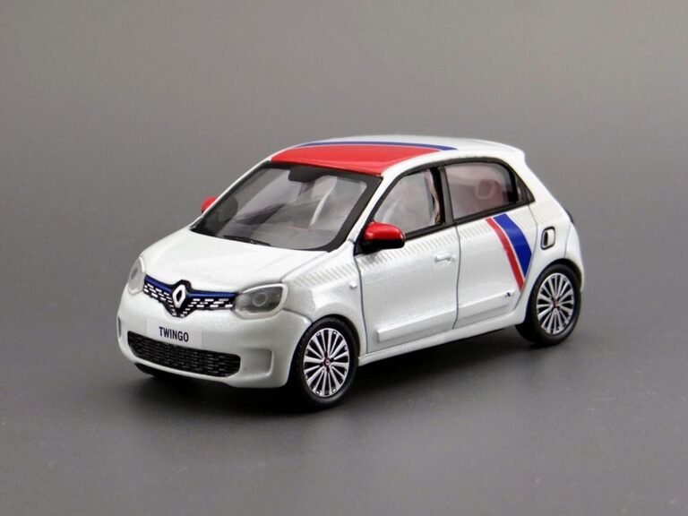 Renault Twingo Le Coq Sportif 2019 by Norev, 1/43 scale diecast model