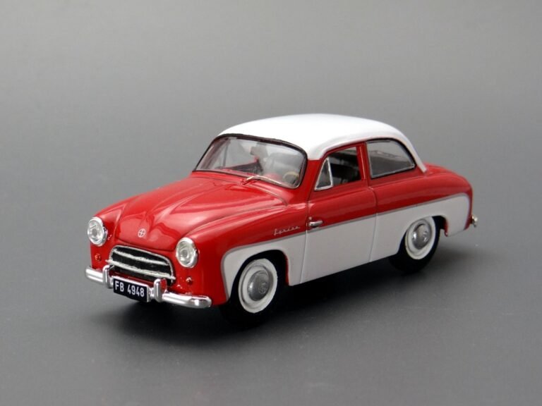 FSO Syrena 100 1957 Kultowe Auta PRL-u, 1/43 scale diecast model car