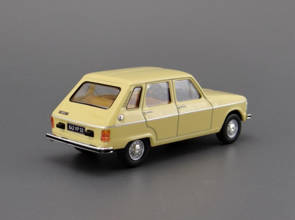 Renault 6 TL 1977 by Odeon, 1/43 scale diecast model car.