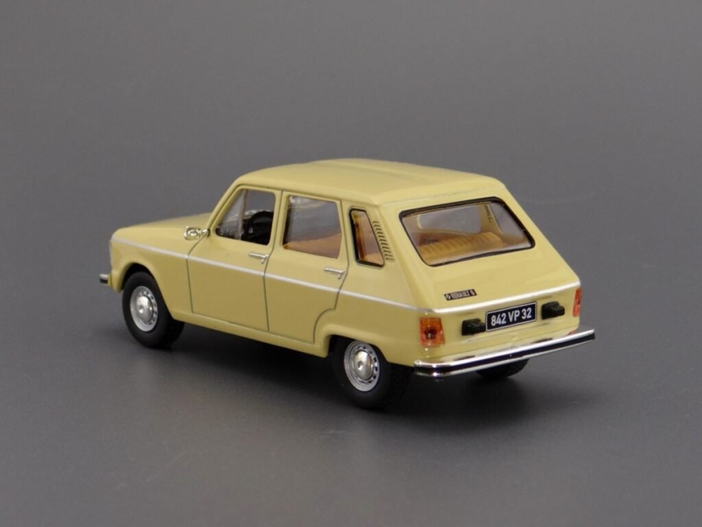 Renault 6 TL 1977 by Odeon, 1/43 scale diecast model car.