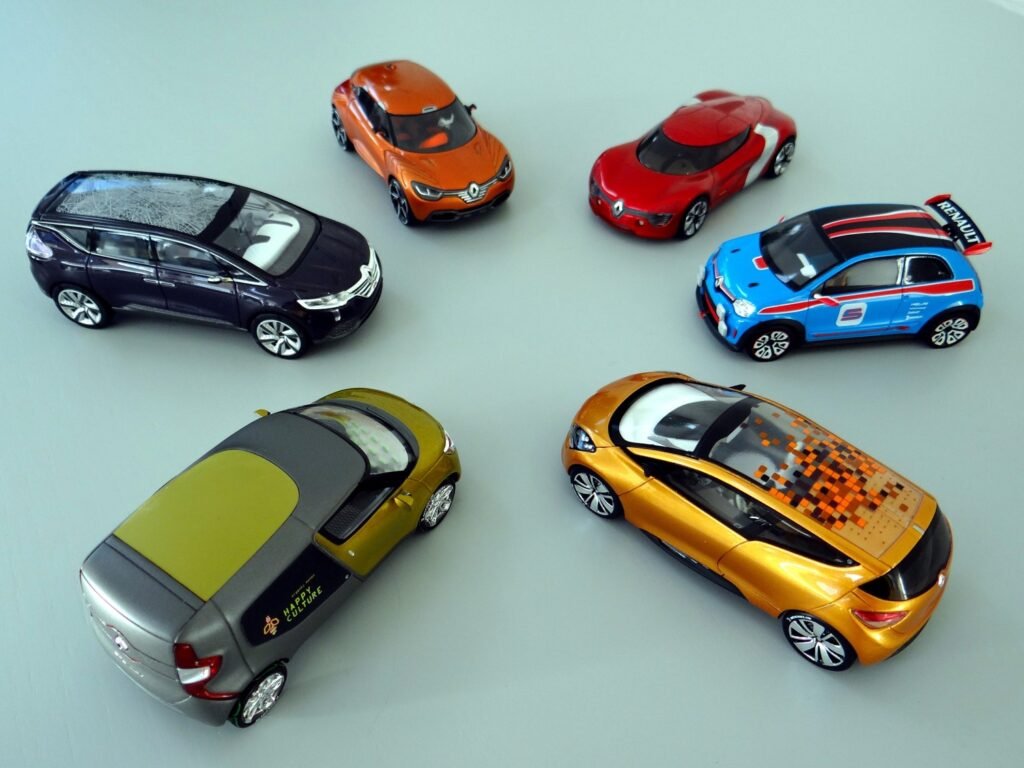 Renault Concept cars 1:43 scale model cars