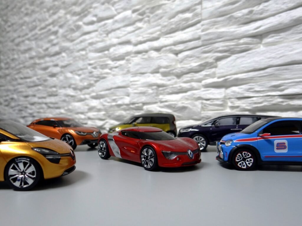 Renault Concept cars 1:43 scale model cars