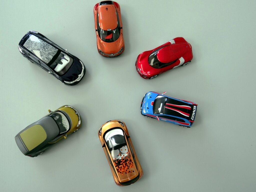 Renault Concept cars 1:43 scale model cars