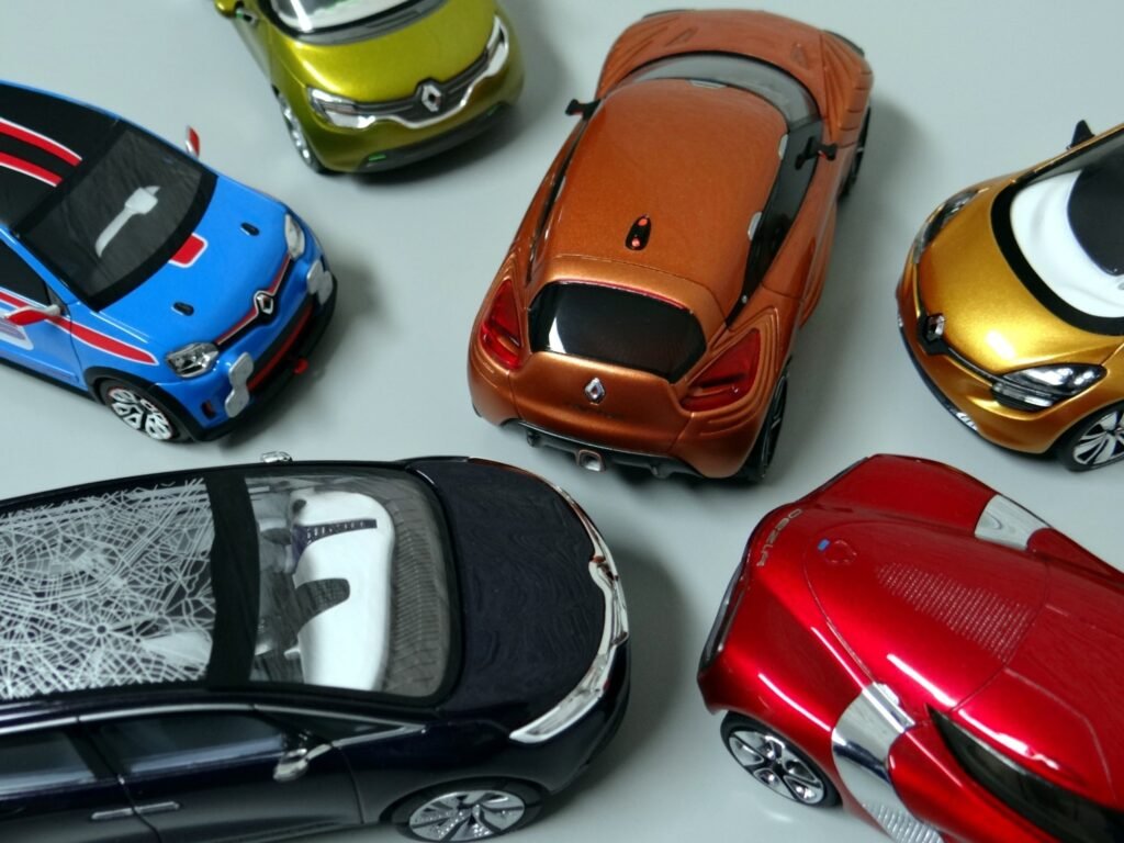 Renault Concept cars 1:43 scale model cars