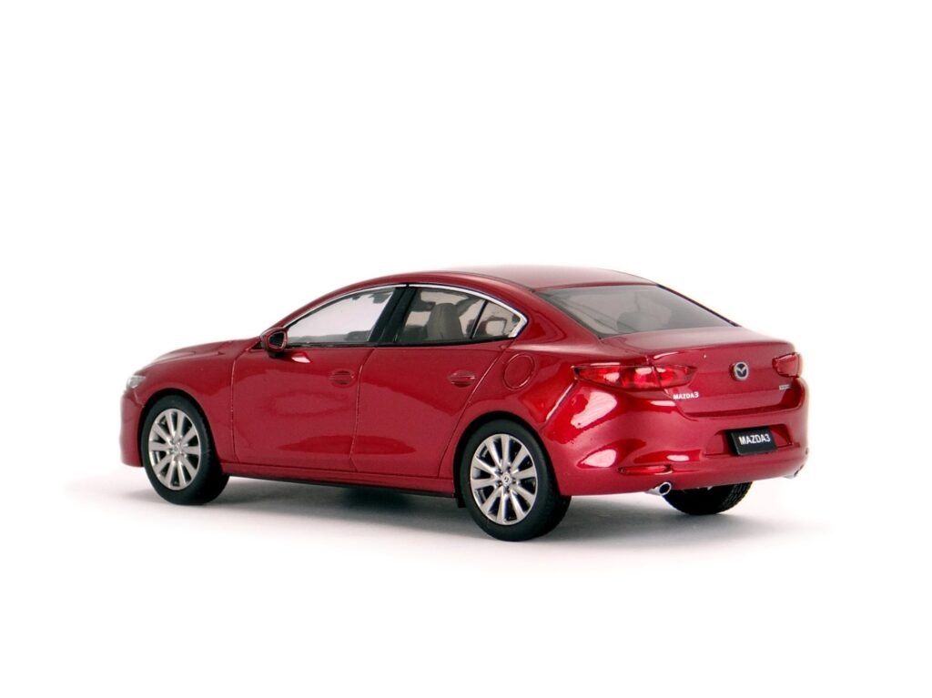 Mazda 3 sedan 2019 Hi-Story rear three-quarters view