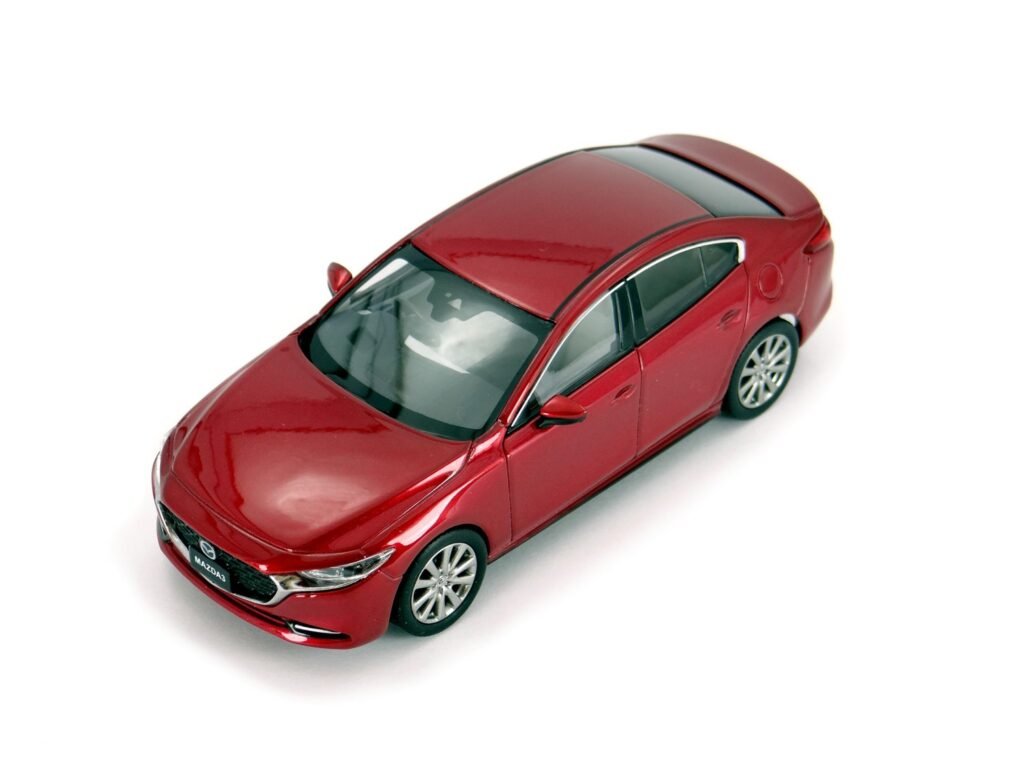 Mazda 3 sedan 2019 Hi-Story front view from above