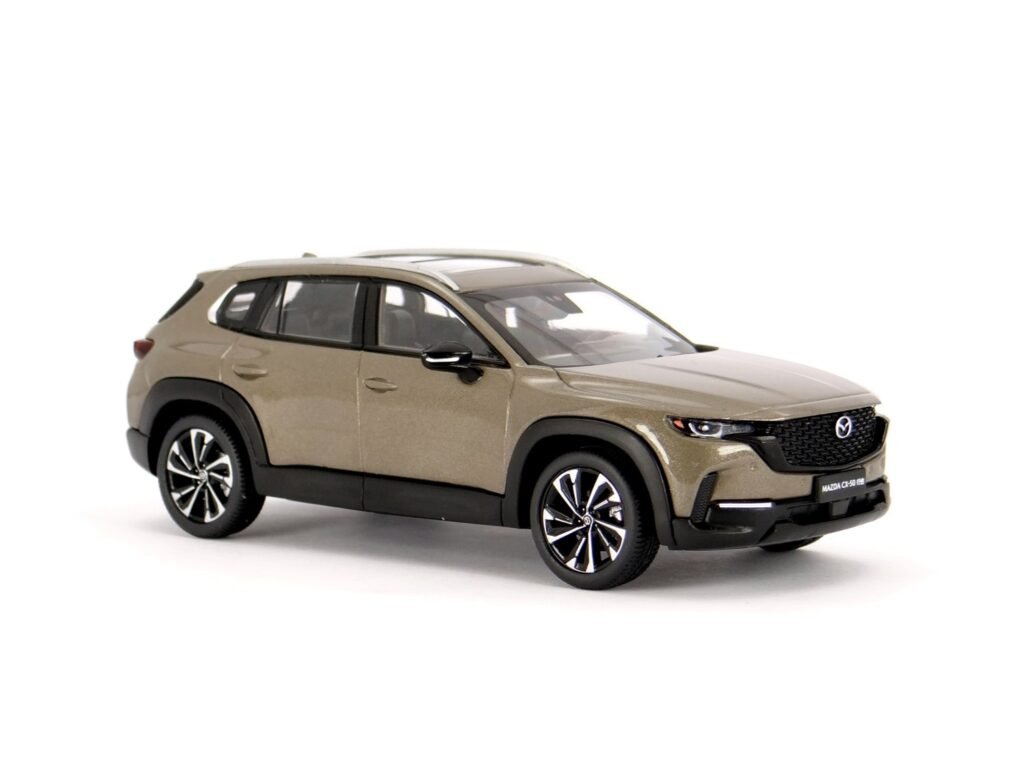 Mazda CX-50 diecast model car in 1/43 scale front three-quarters view