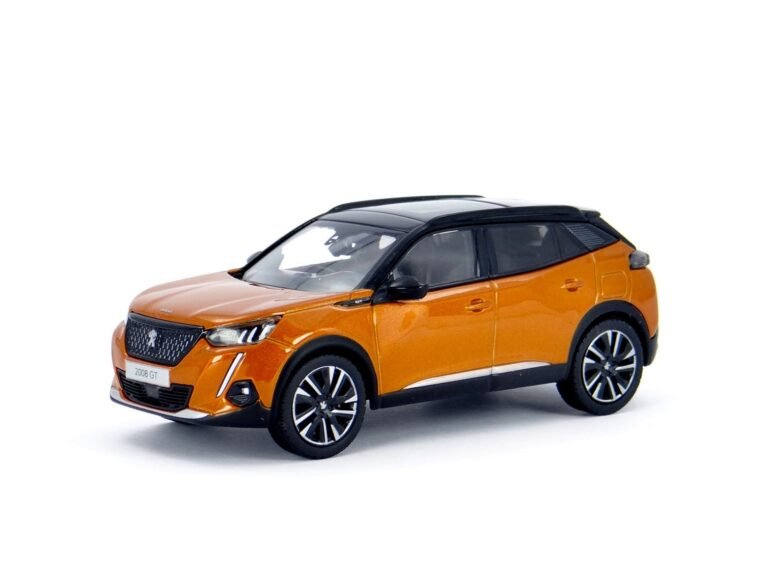 Peugeot 2008 GT 2019 Norev diecast model car in 1/43 scale front view