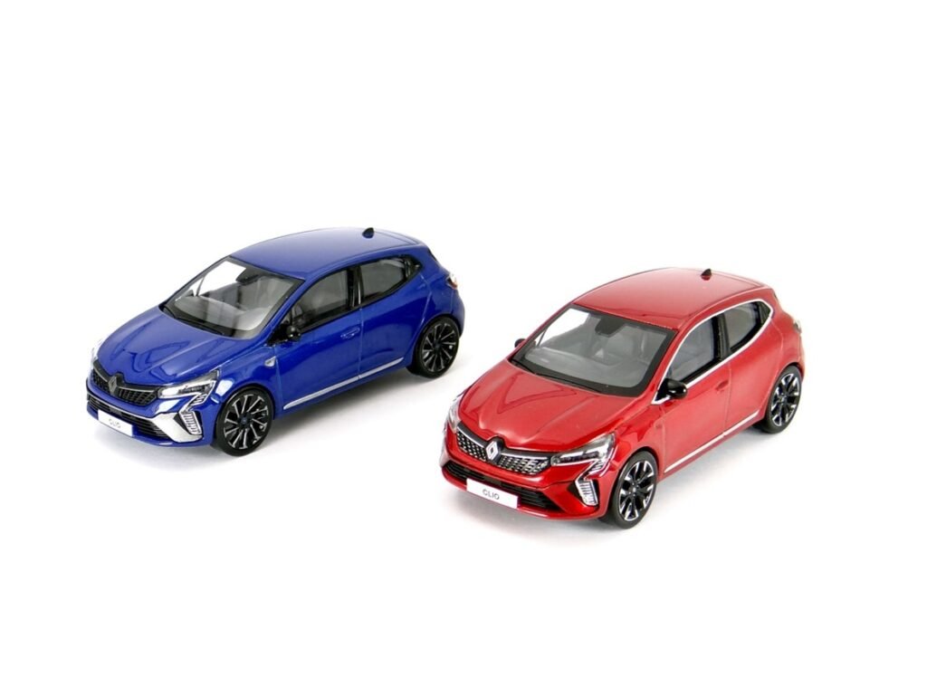 Renault Clio 2023 Norev diecast model cars