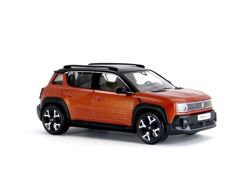 Renault 4 E-Tech 2025 Norev 1/43 scale diecast model