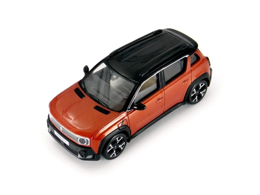 Renault 4 E-Tech 2025 Norev 1/43 scale diecast model car