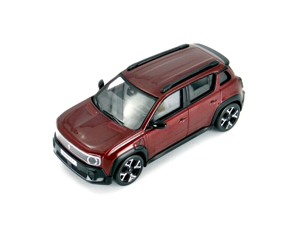 Renault 4 E-Tech 100% Electric Norev, 1/43 scale diecast model car.