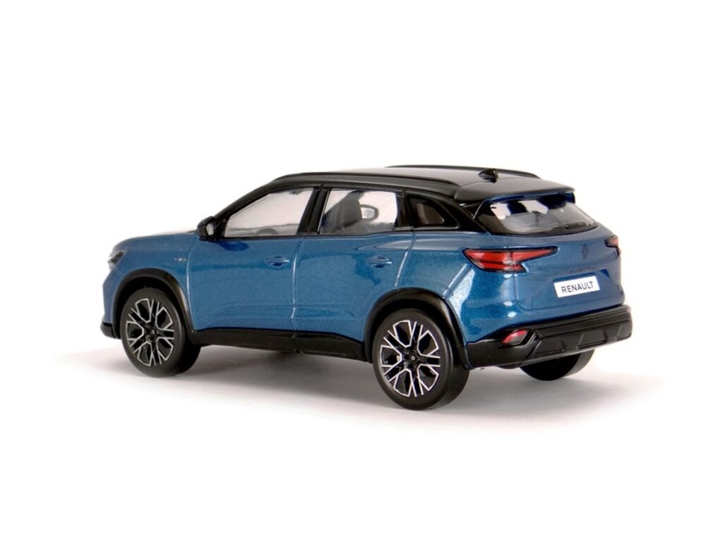 enault Austral Esprit Alpine 2025 in Bleu Outremer. Diecast model car in 1/43 scale by Norev.