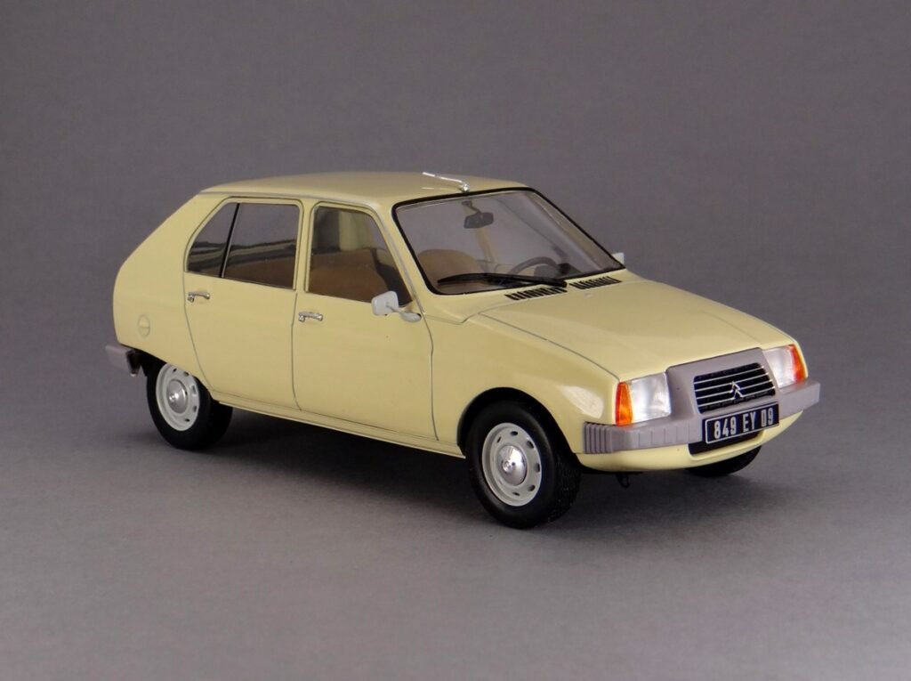 Citroen Visa 1978 Hachette Collection Citroen, 1/24 diecast model car