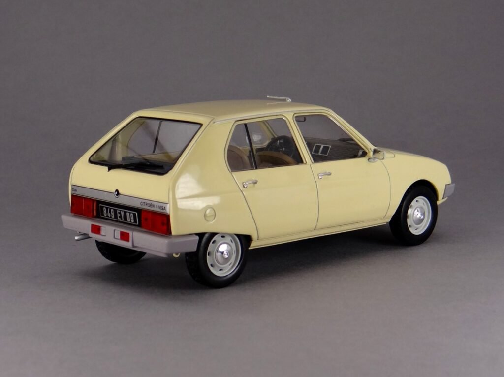 Citroen Visa 1978 Hachette Collection Citroen, 1/24 diecast model car