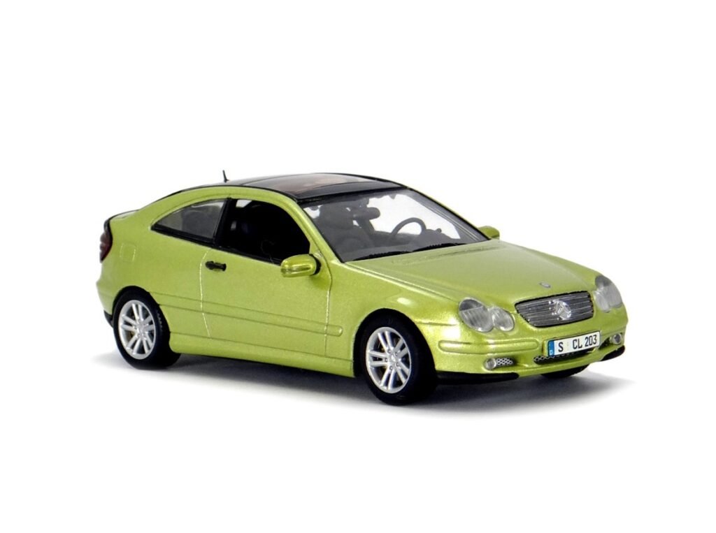 Mercedes-Benz C-Class Sportcoupé 2001 Minichamps, 1/43 scale diecast model car
