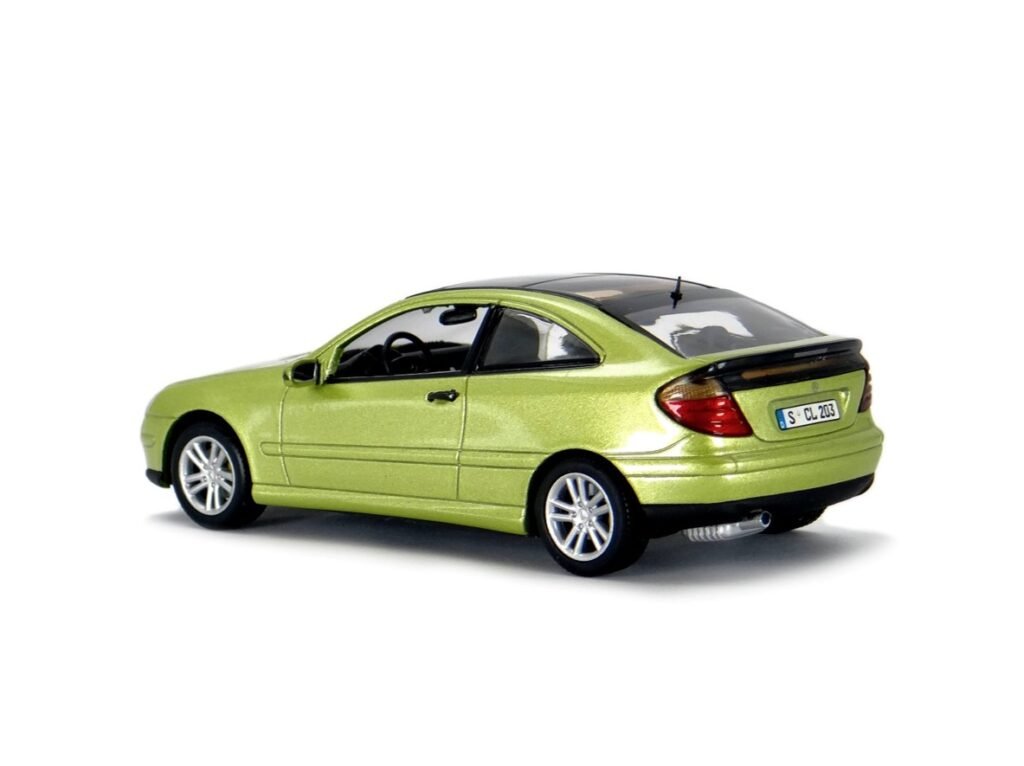 Mercedes-Benz C-Class Sportcoupé 2001 Minichamps, 1/43 scale diecast model car