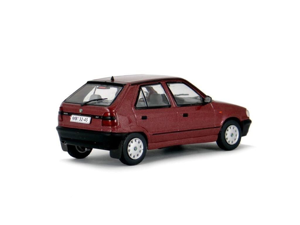 Skoda Felicia GLX Kaleidoskop Slavnych Vozu Skoda, diecast model car in 1/43 scale