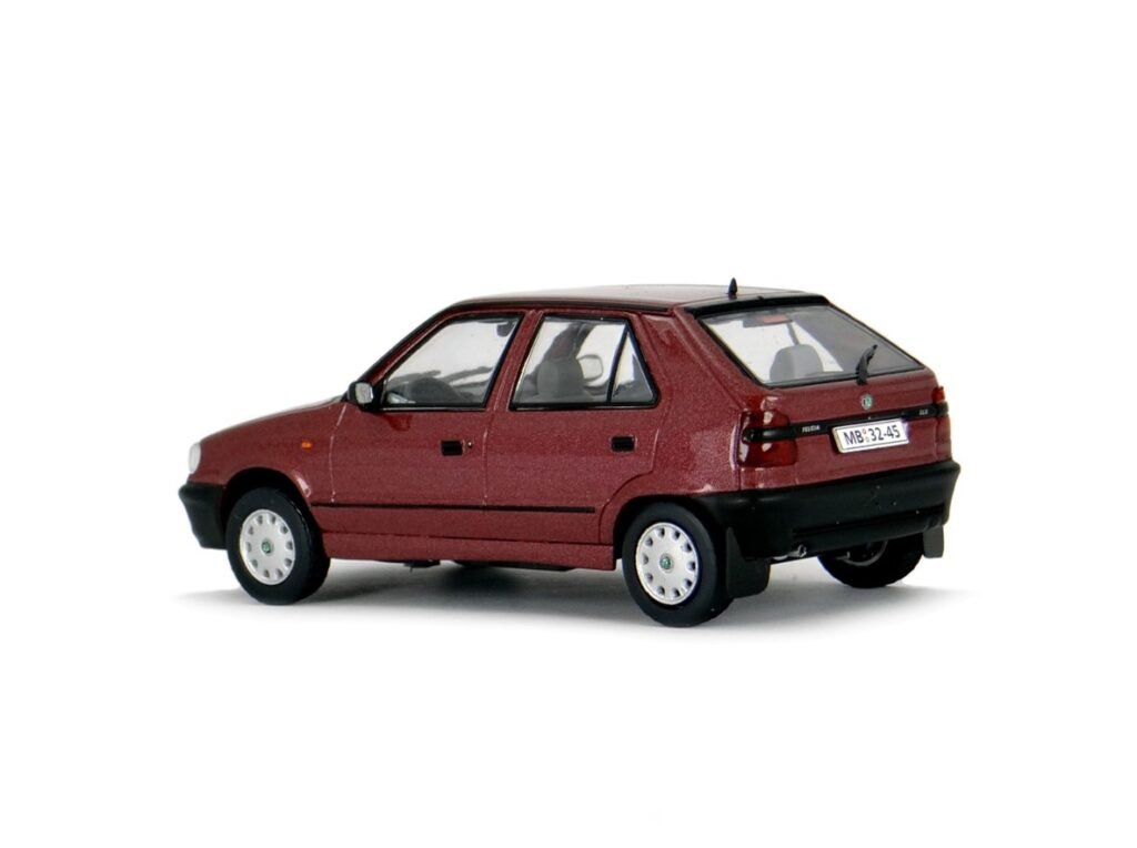Skoda Felicia GLX Kaleidoskop Slavnych Vozu Skoda, diecast model car in 1/43 scale