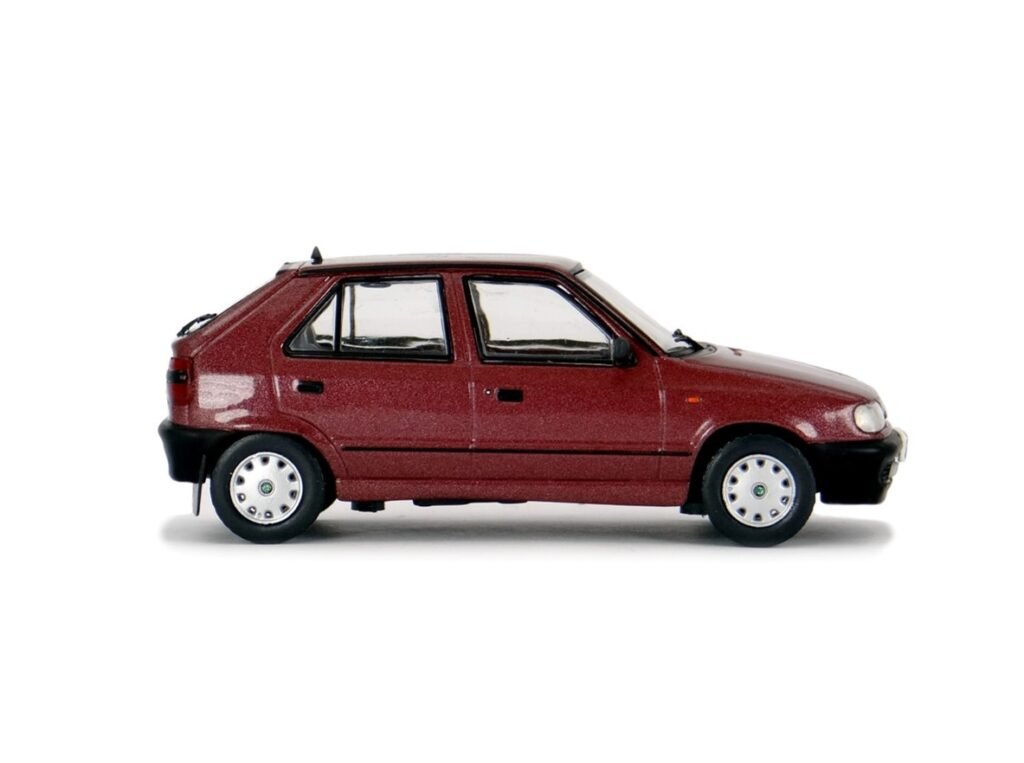 Diecast model car in 1/43 scale