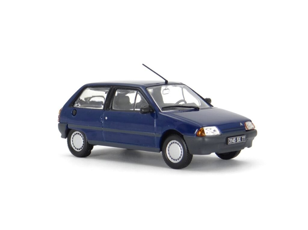 Citroën AX 11TRE 1987, IXO Edicola 1/43 scale model car