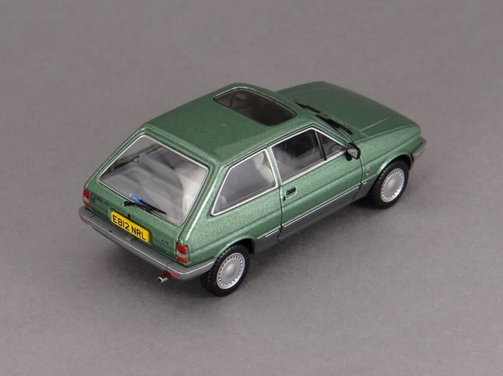 Ford Fiesta II Ghia 1987, Corgi Vanguards 1/43 scale model car