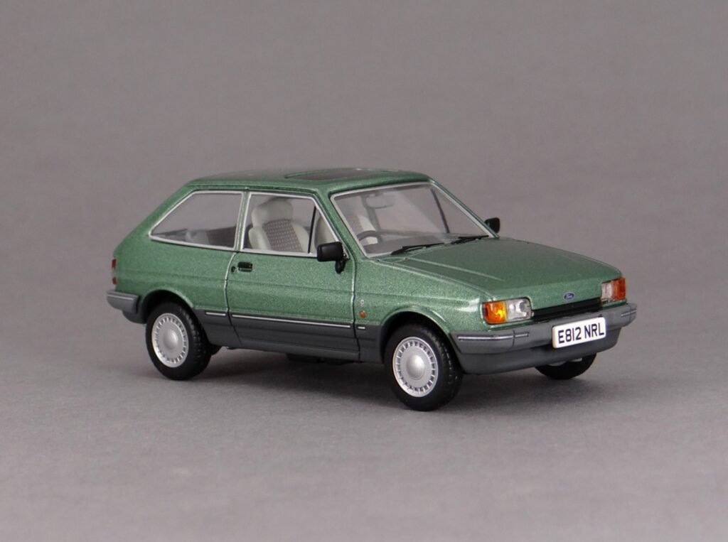Ford Fiesta II Ghia 1987, Corgi Vanguards 1/43 scale model car