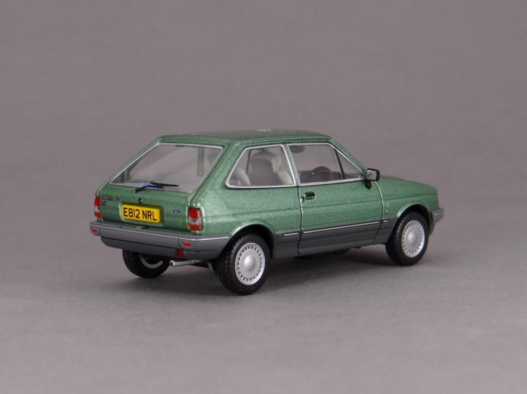 Ford Fiesta II Ghia 1987, Corgi Vanguards 1/43 scale model car