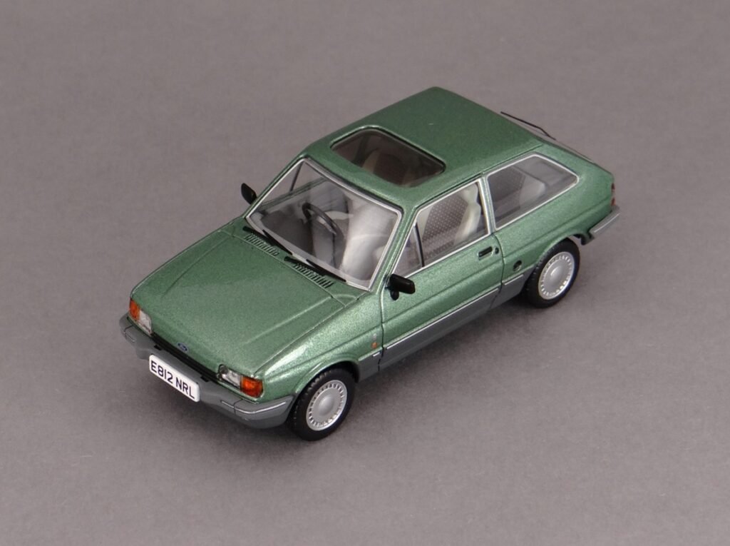 Ford Fiesta II Ghia 1987, Corgi Vanguards 1/43 scale model car