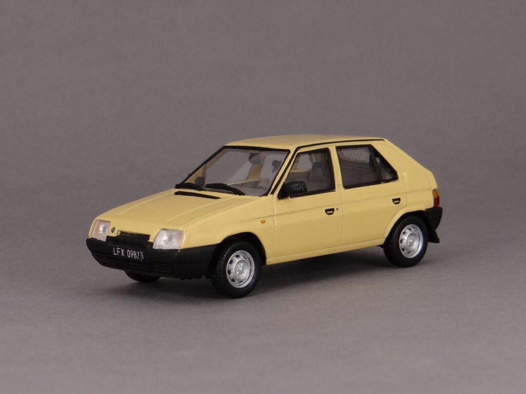 Skoda Favorit 136L 1987 Abrex, 1/43 scale model car