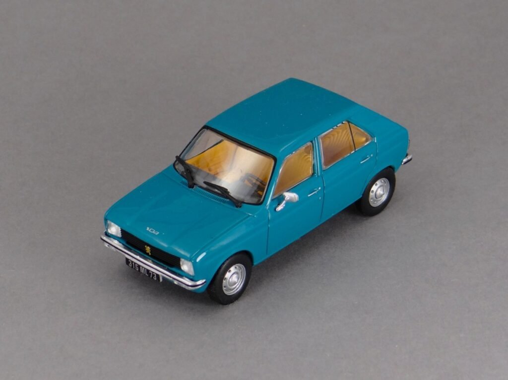 Peugeot 104 1972 Jumajo, 1/43 scale diecast model car